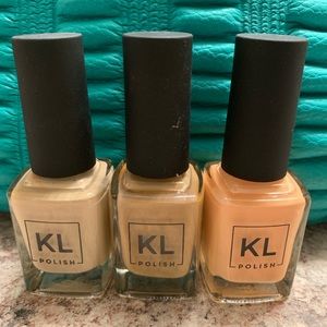 KL Polish nude bundle beige peach